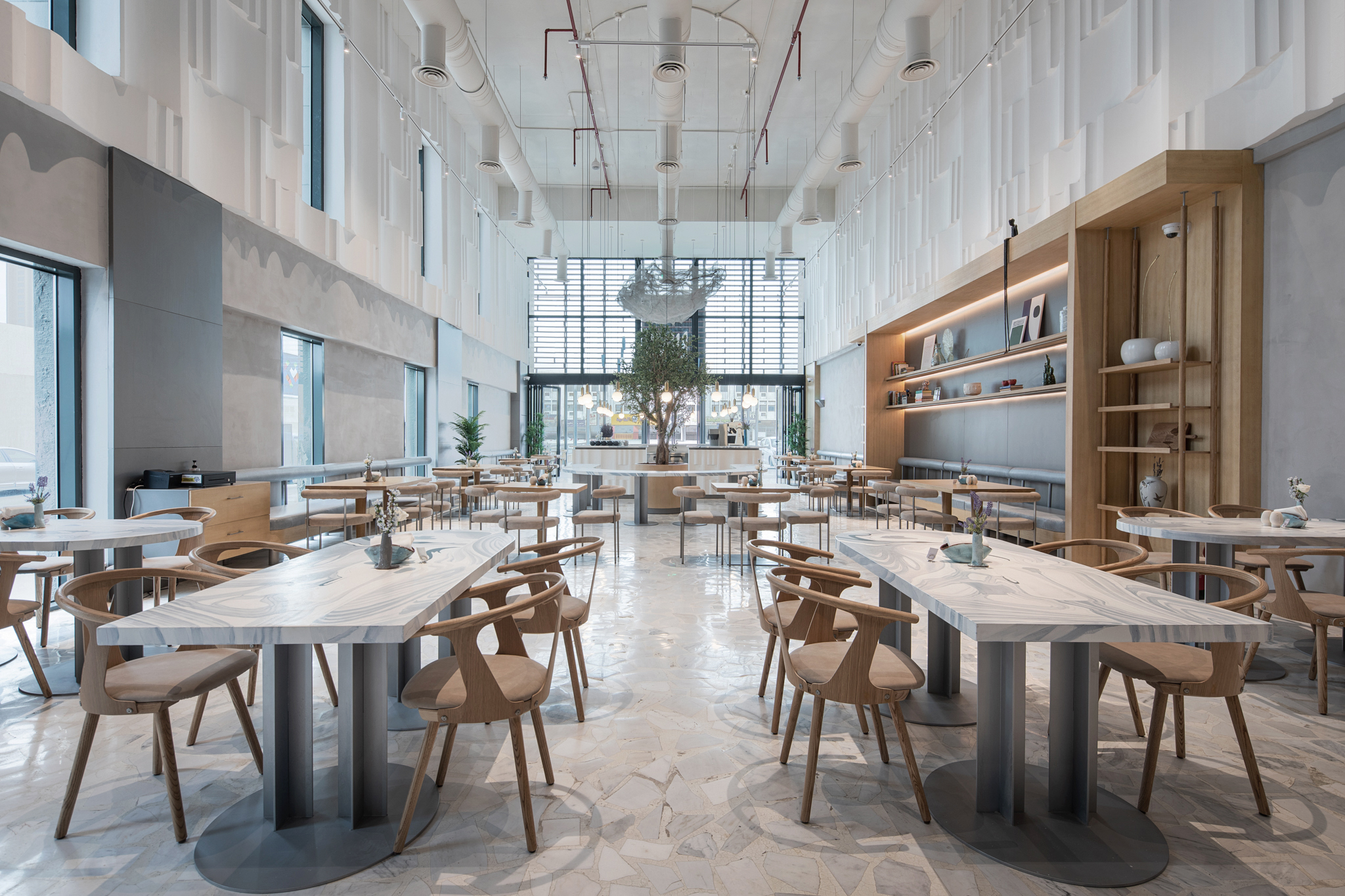 布雷科咖啡馆和面包店丨沙特阿拉伯利雅得丨Studio25-15