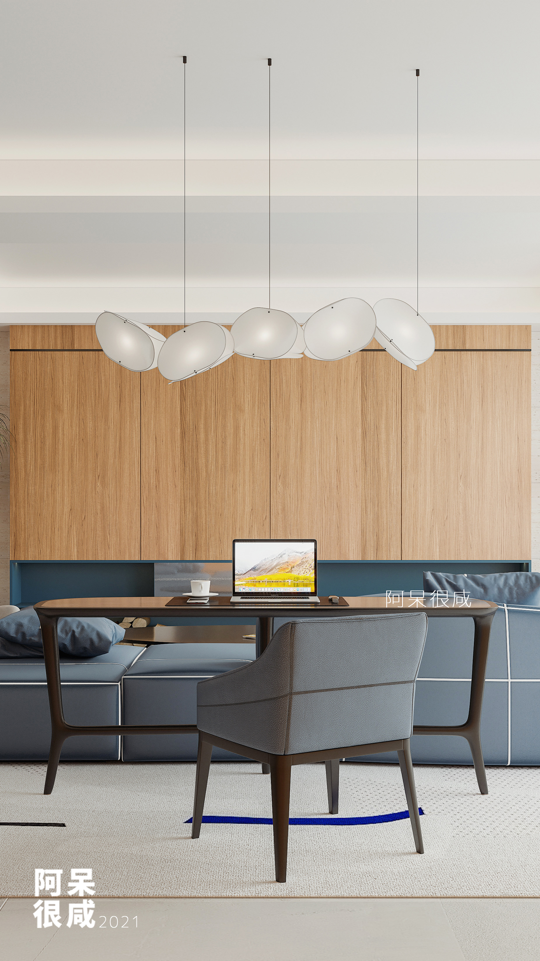 现代·蓝 · Modern blue-4