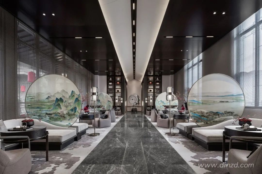 华夏樾府售楼处丨中国河北丨九和空间设计有限公司-23