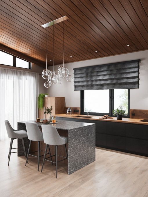 森林岛小区住宅室内设计丨俄罗斯车里雅宾斯克丨文本未提及-15