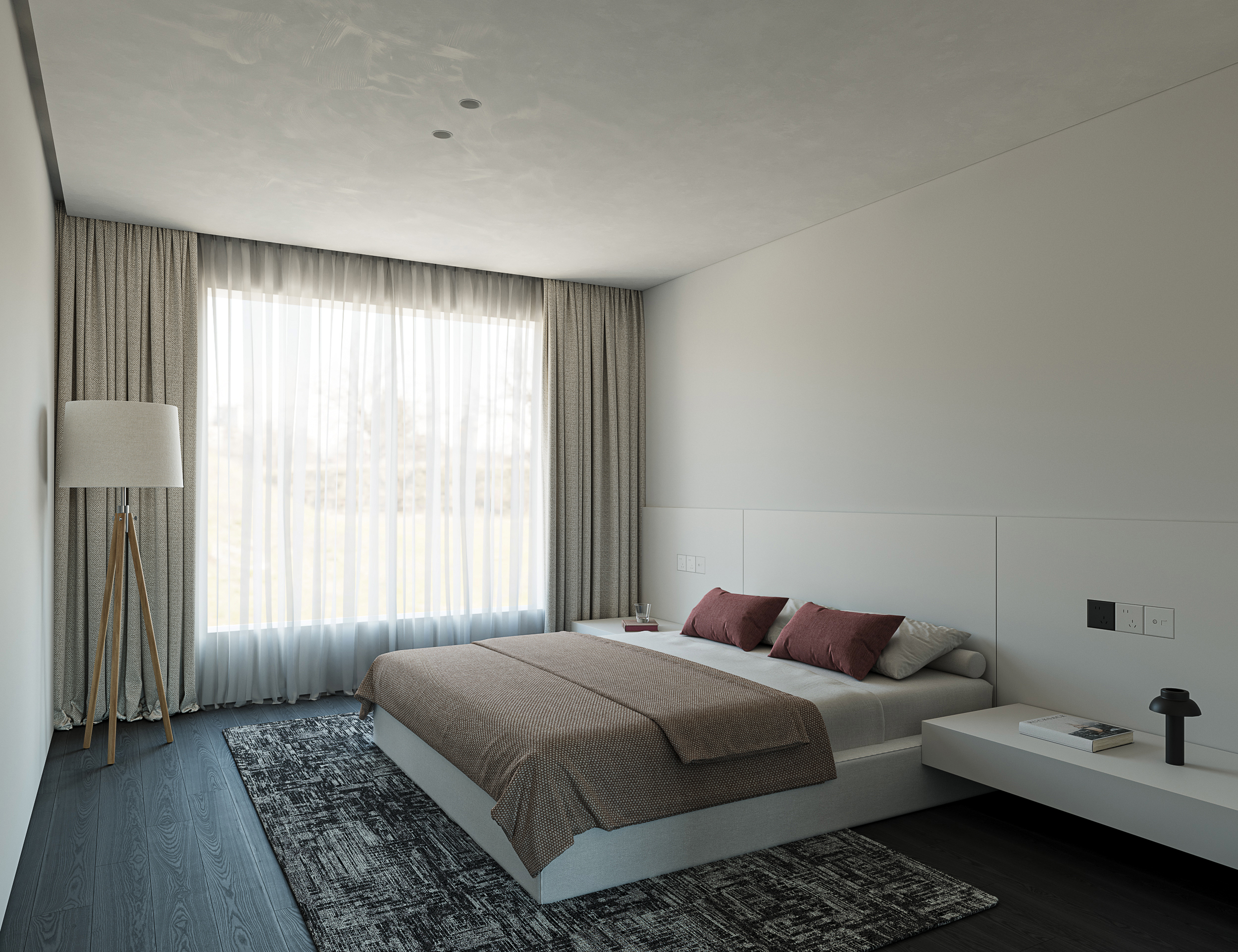 现代挑空别墅——佐尚视觉-9