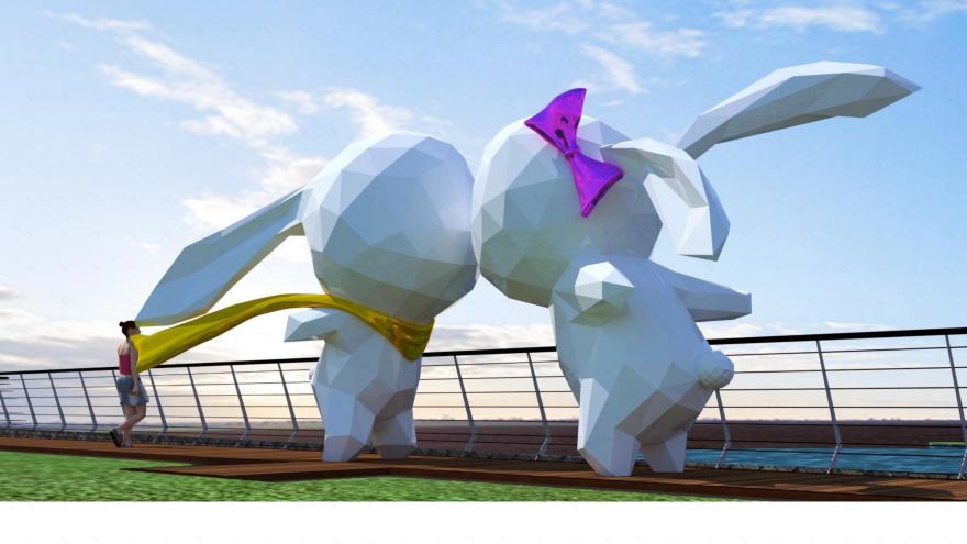 《梦想家》系列雕塑设计-26