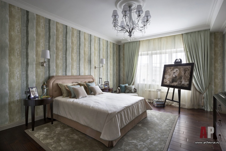 男士艺术装饰风格带殖民元素的联排别墅室内设计-36