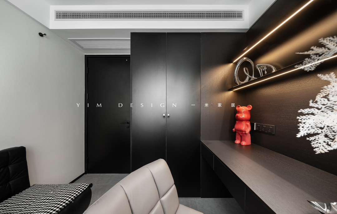 黑白灰的现代之家丨薛美玲-40