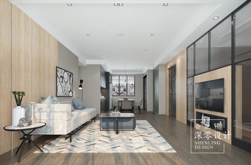 合肥铂悦庐州府 | 140㎡现代简约风,优雅绅士的家-27