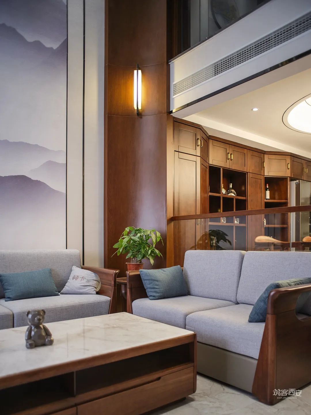 退休生活重启 · 吴永华设计师的平衡不对称养老新宅丨中国西安丨西安旗盛装饰-9