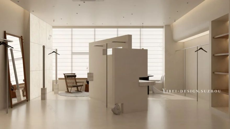 极简解构主义服装店商业空间设计丨YIBEI DESIGN 苏州-15