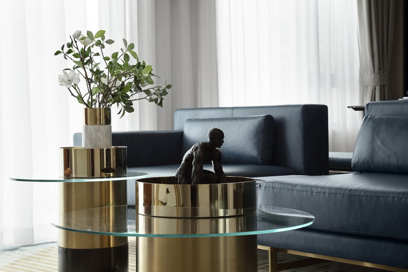 阜阳绿地紫峰馆B户型 | 现代时尚的精致空间-8