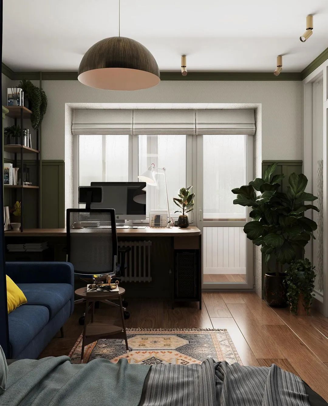 古英格兰风情 40㎡小宅设计丨Atruve Anastasia-9