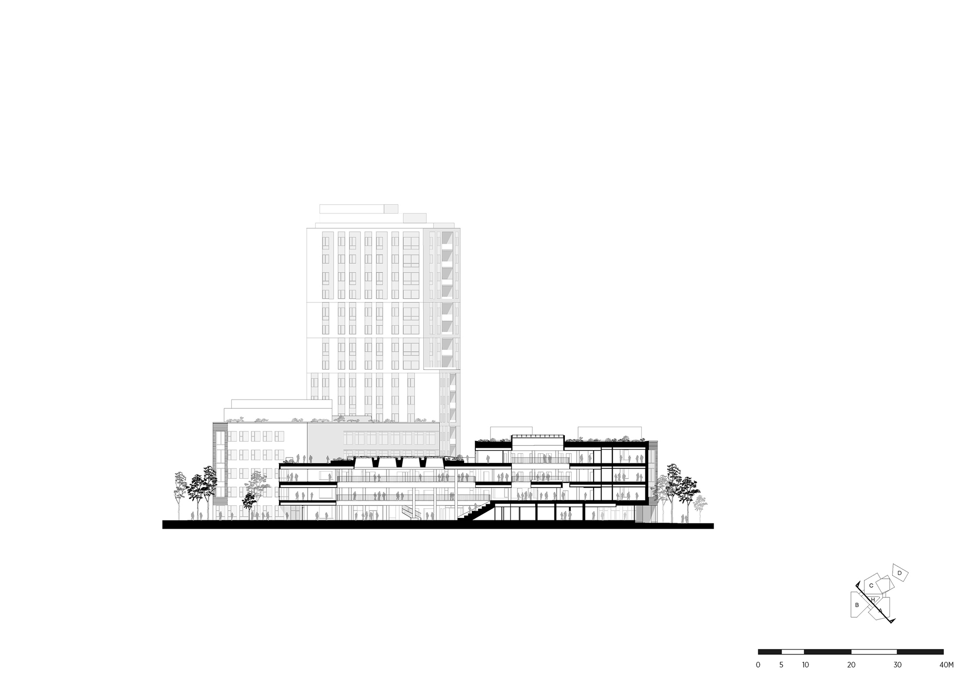 VIA 大学学院霍森斯校区丨丹麦丨C.F. Møller Architects-49