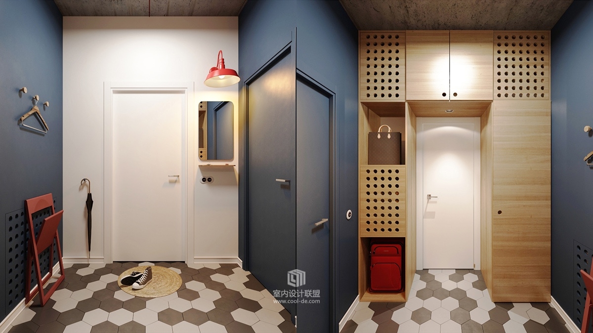 俄罗斯色彩鲜亮的公寓-5