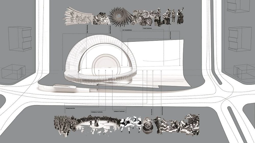 Parand 市政厅丨伊朗德黑兰丨Swap office-17