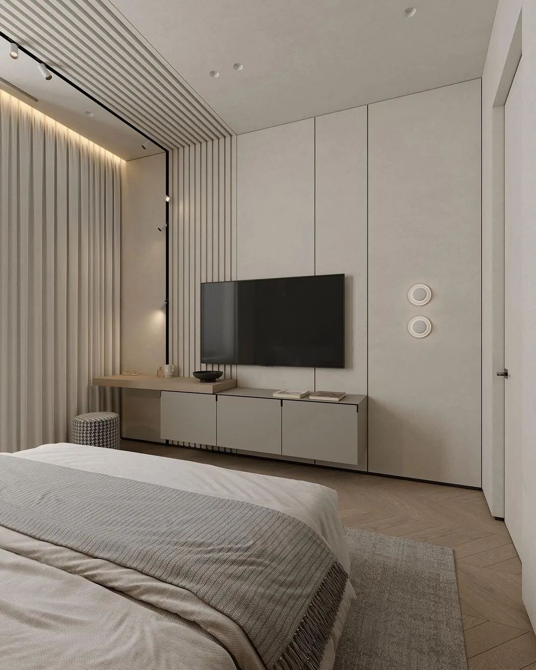 奶油色调的现代空间设计丨俄罗斯圣彼得堡丨DE&DE Studio-19