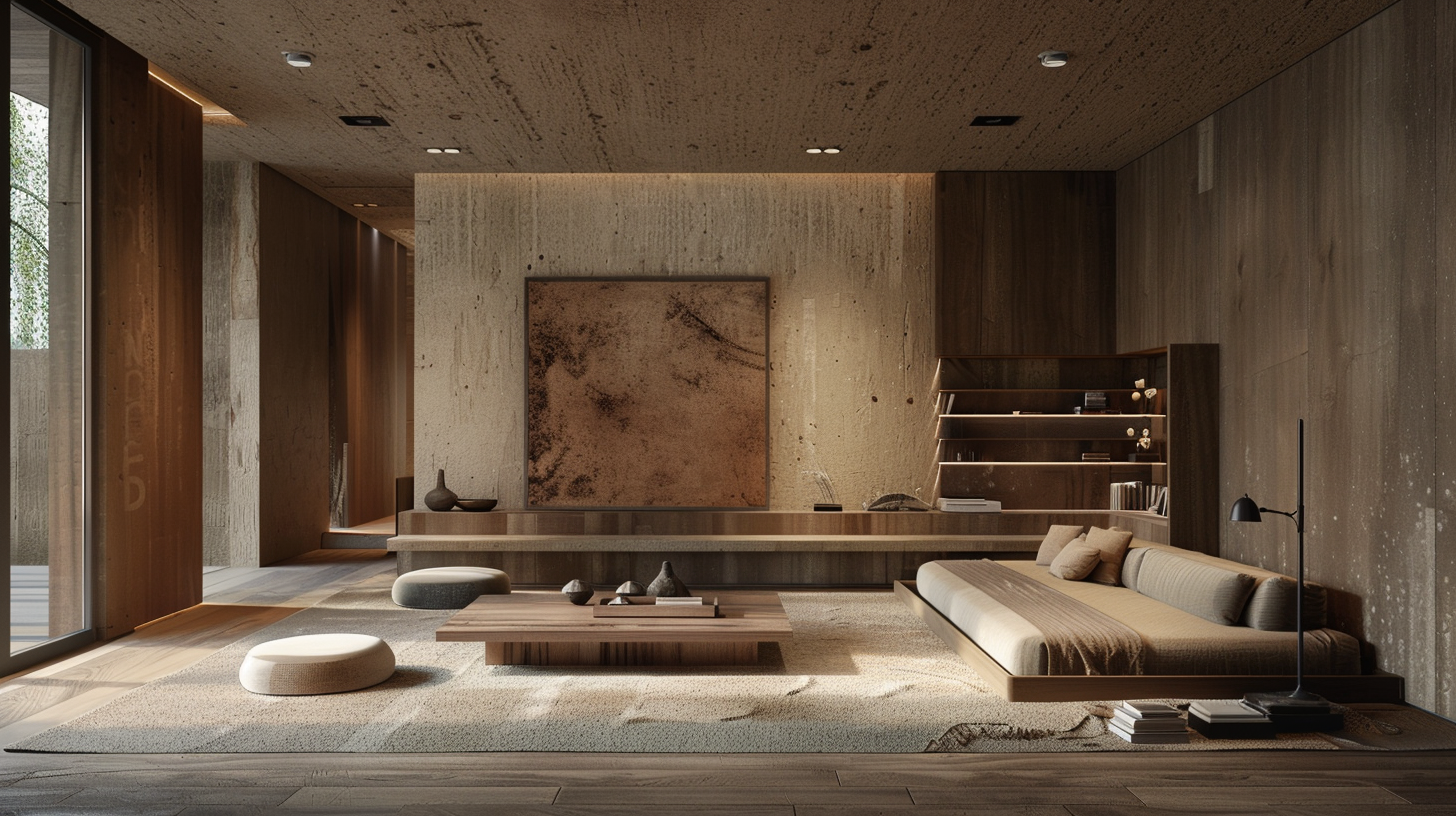 侘寂（Wabi-sabi ）风格的室内设计-73