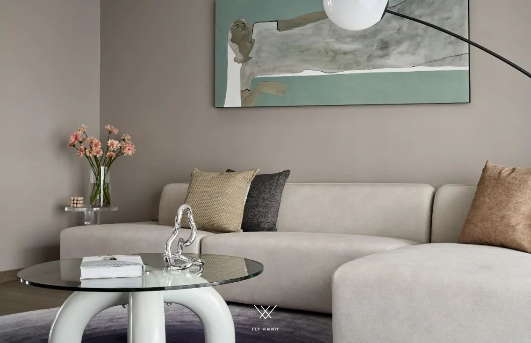 《西雅图》米灰绿空间设计丨中国杭州丨菲拉设计-29