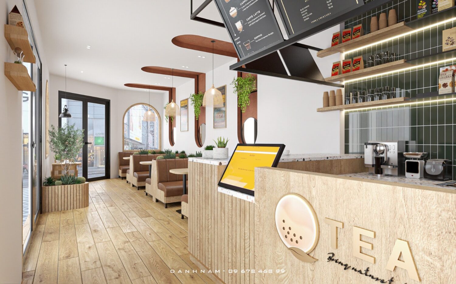 Sketchup茶室室内模型丨Danh Nam-4