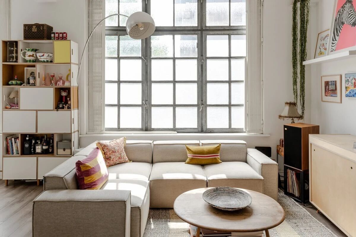 巧用隔断的 56㎡小宅空间设计-4