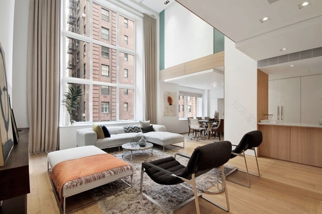 纽约复式公寓装修项目丨美国纽约-12