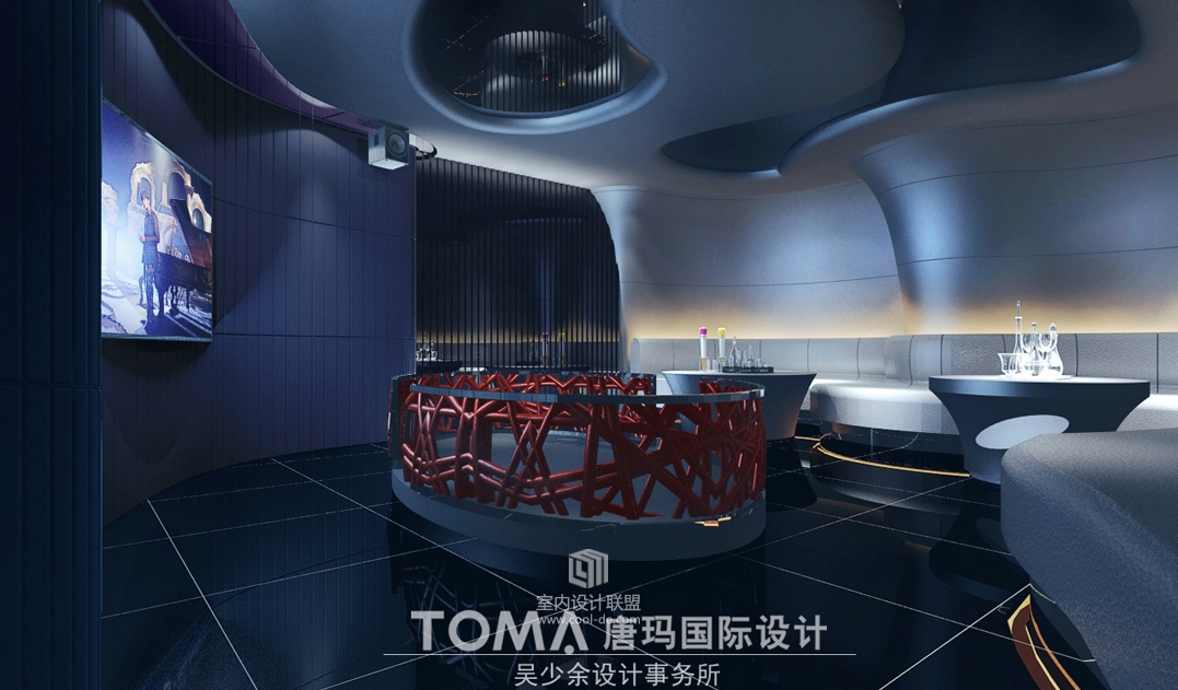 福州五里亭红派纯k·KTV设计-11