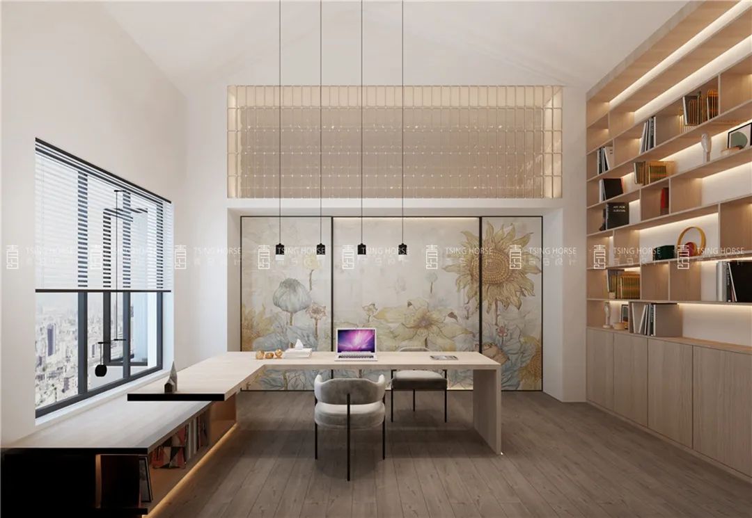 曲江公馆·310㎡顶复丨青马别墅空间设计-52