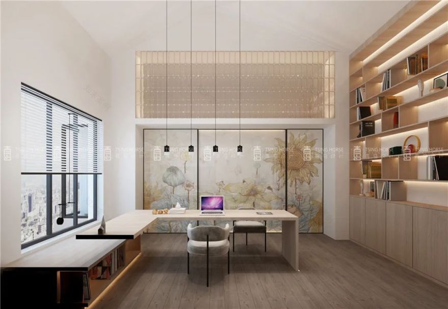 曲江公馆·310㎡顶复丨青马别墅空间设计-52