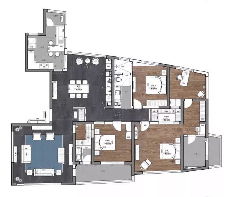 《甜了夏天》美式轻奢风,打造舒适大气的家-19