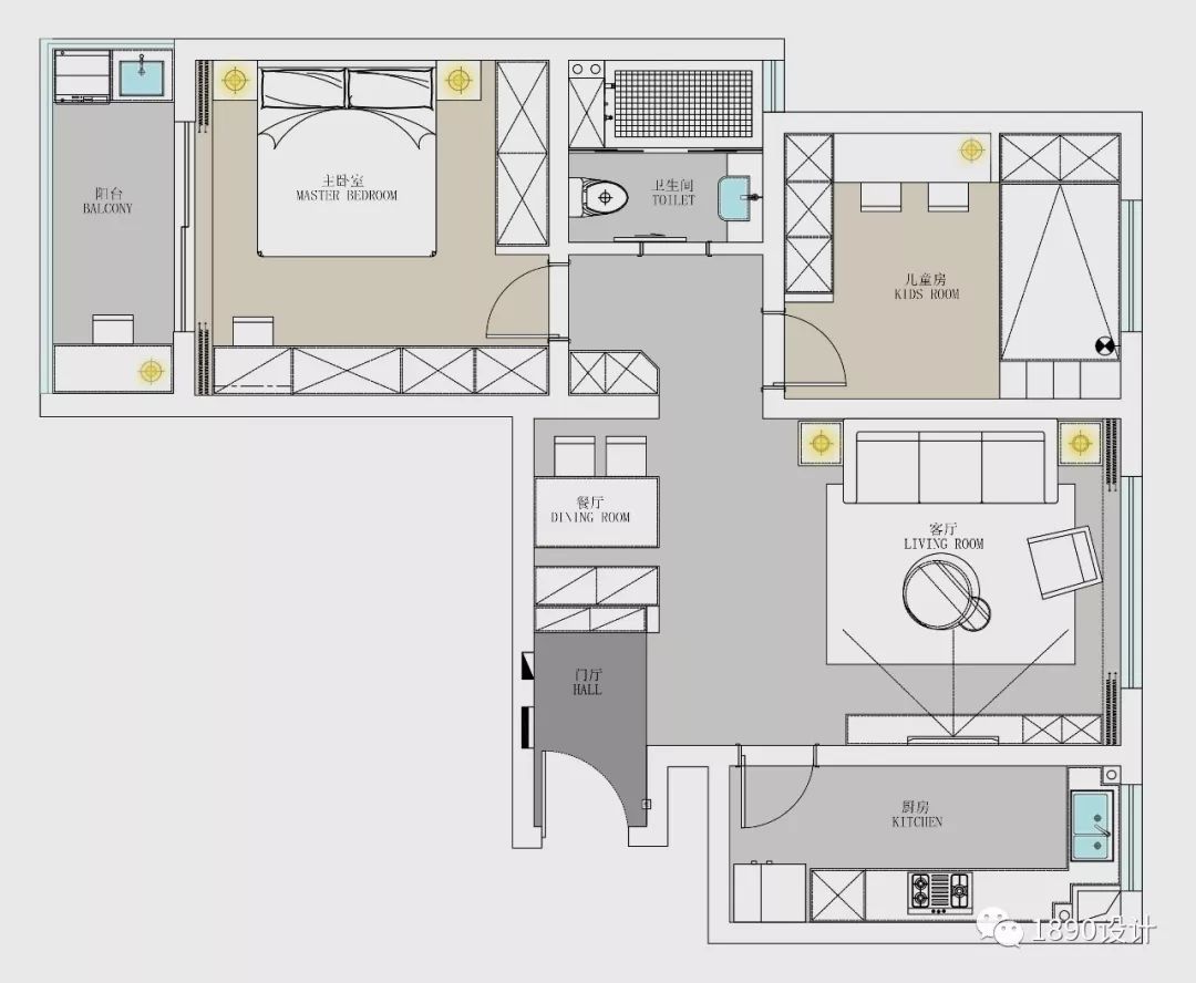 年轻一代的家装设计 | 5 个案例展示现代生活方式与空间利用-47