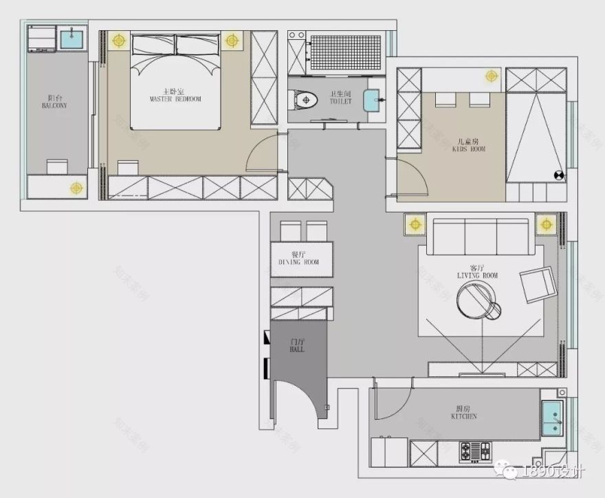 年轻一代的家装设计 | 5 个案例展示现代生活方式与空间利用-47