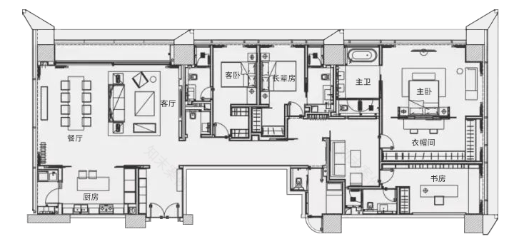 深圳富通·九曜公馆丨中国深圳丨真工设计,LWMA 李玮珉-77