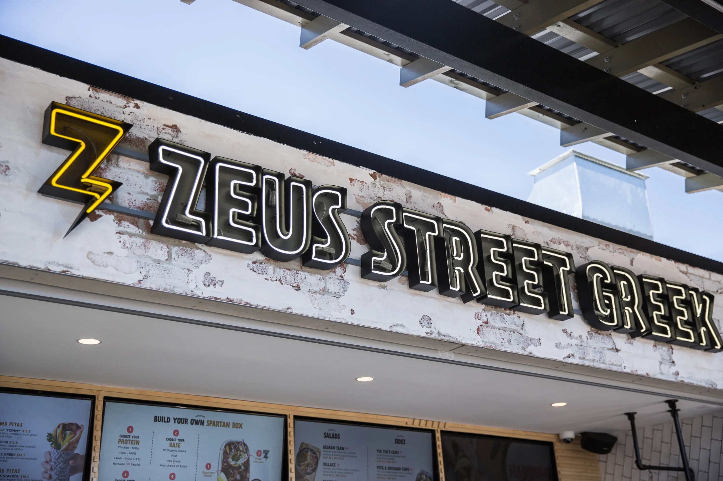 zeus street greek餐厅设计项目丨澳大利亚丨aplin creative-8
