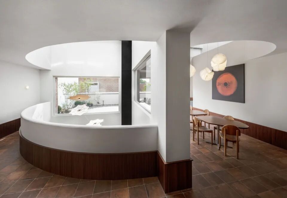 高端餐厅设计   围火聚势，非遗工艺：百米粒餐饮沉浸空间的运丨中国北京丨设计事务所-9