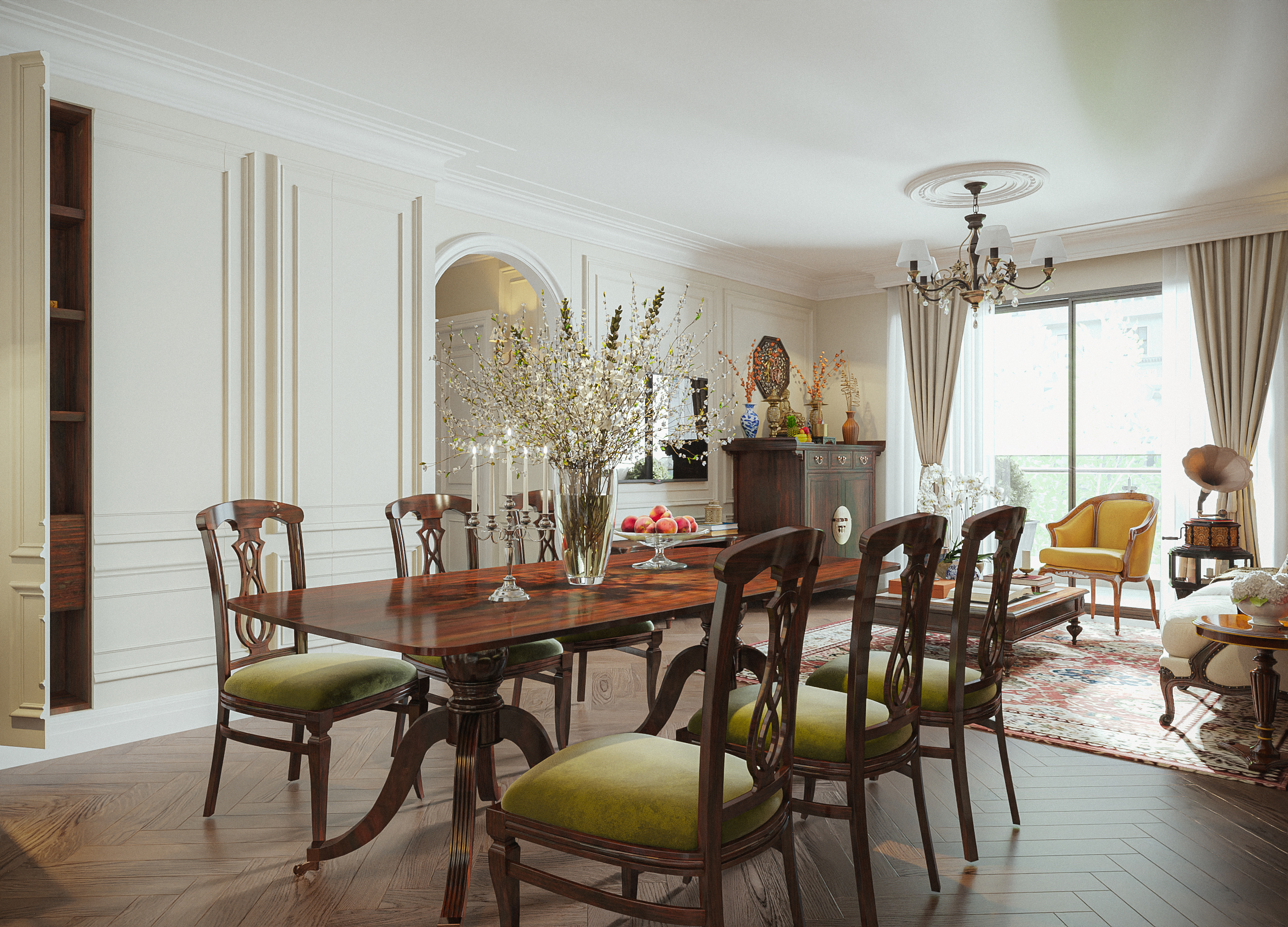 中国风公寓丨越南河内-8