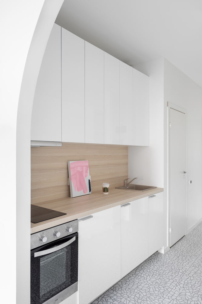 莫斯科极简小公寓设计丨俄罗斯莫斯科丨SHKAF interior architects-31