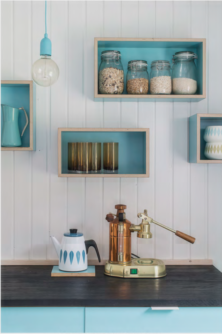 丹麦海滩凉亭 RUM4 改造 诠释现代色彩美学-2