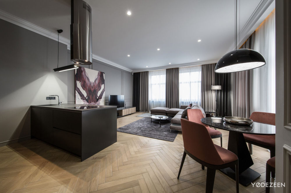 现代欧式混搭风某国外样板房设计-26