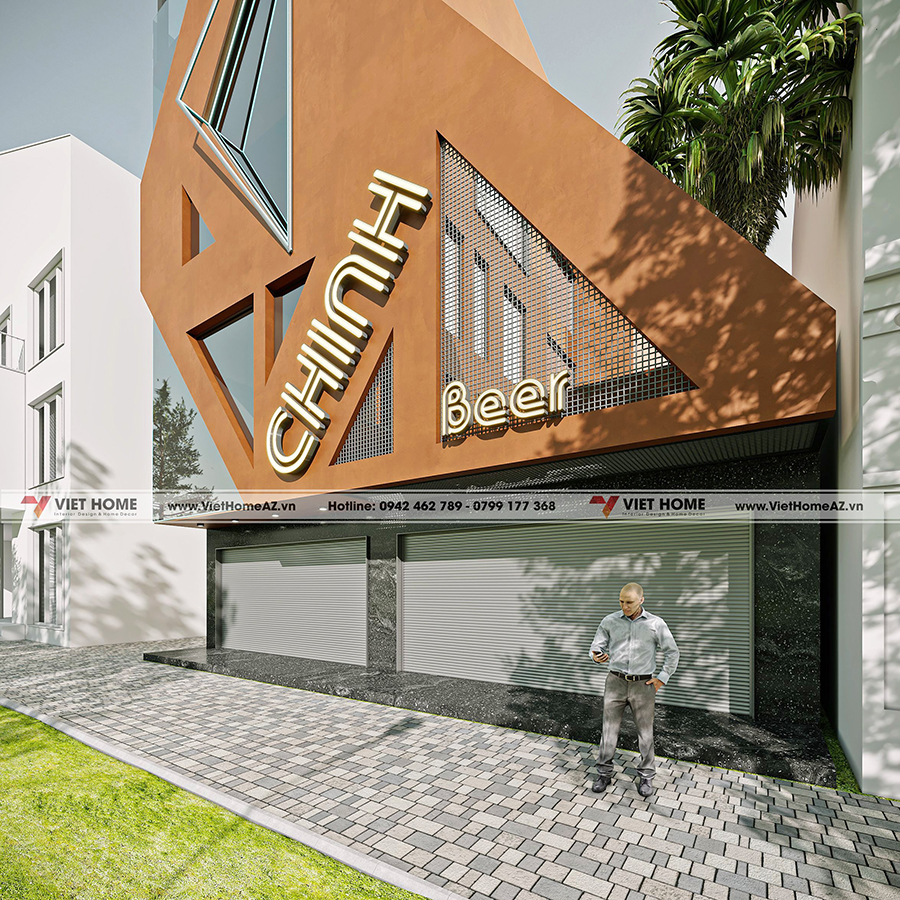 河内啤酒馆设计项目丨越南河内丨VietHome 建筑与室内设计公司-13