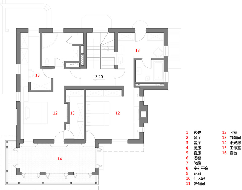 上海哥伦比亚圈老宅改造设计 / 旭可建筑-36