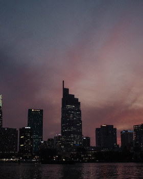 Saigon the city never sleep