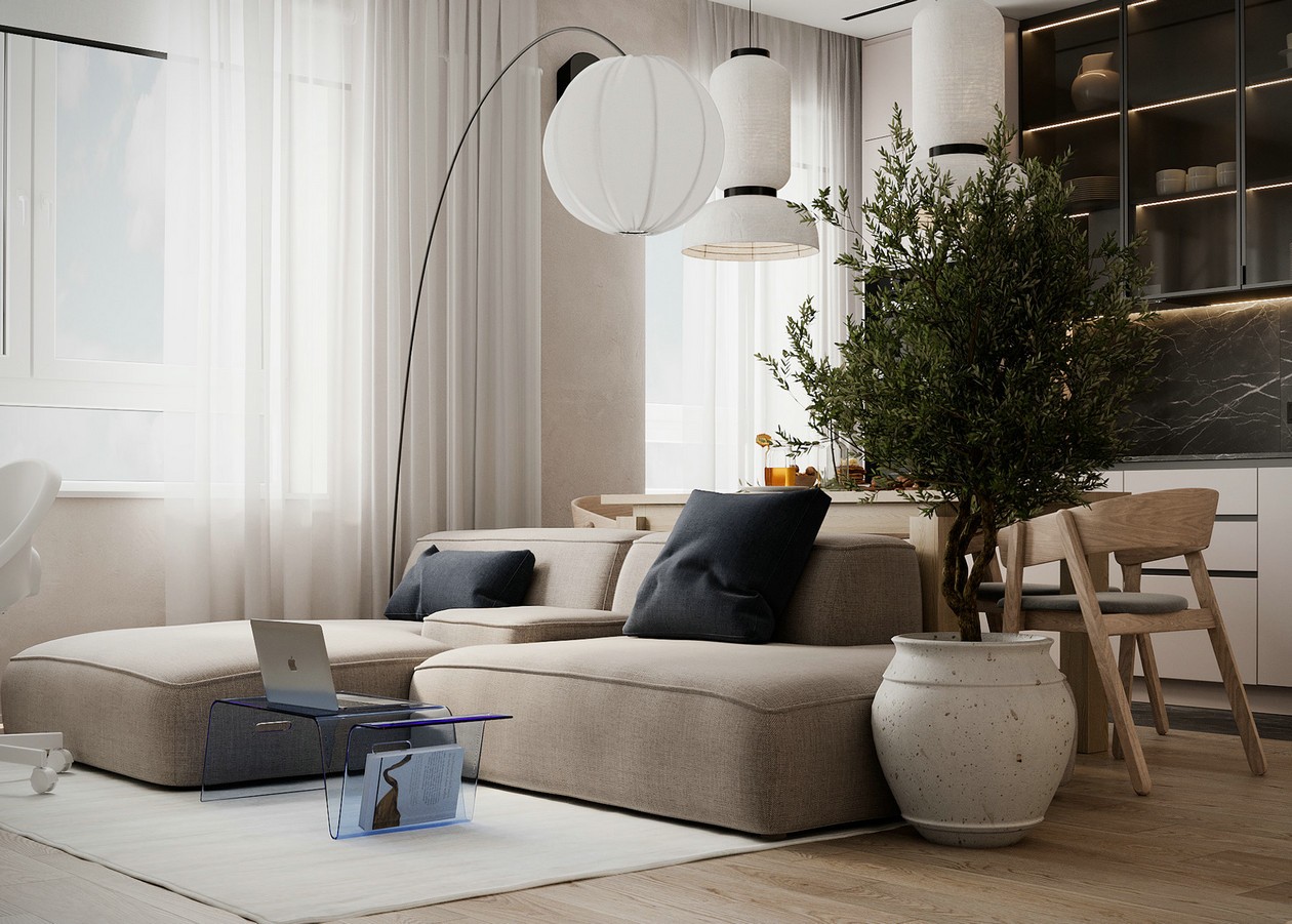 乌克兰现代风小空间设计-4