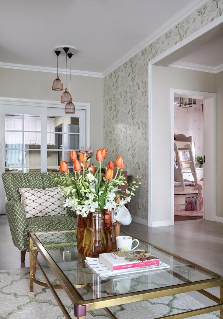 温暖如春的室内设计 | 生活阳台变门厅，橙绿搭配显活力-11