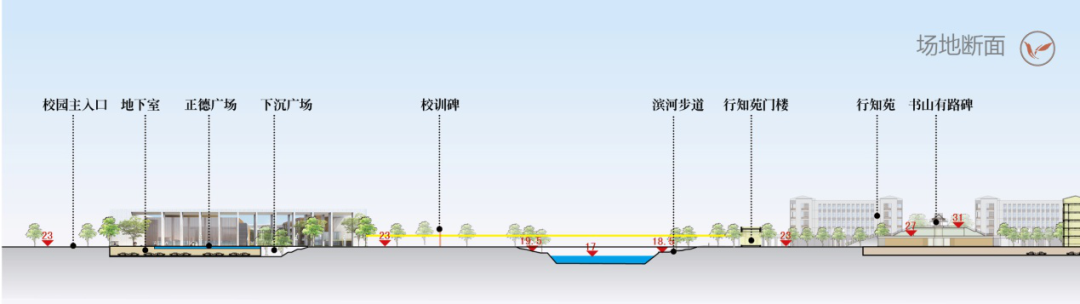 西区新城高级中学丨中国扬州丨华造设计-24