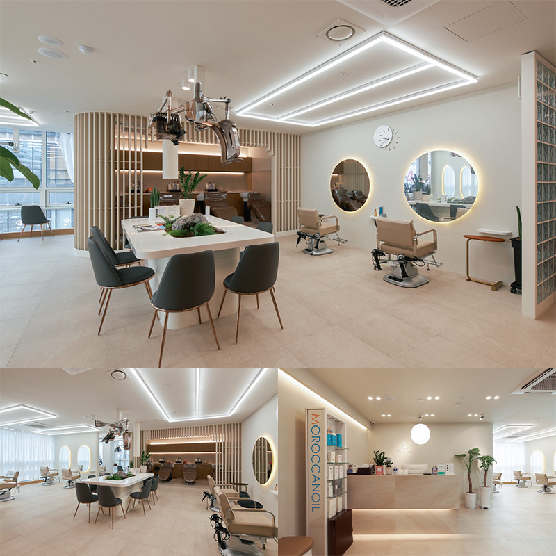 首尔高端美容沙龙 | 现代极简风格的艺术呈现-1