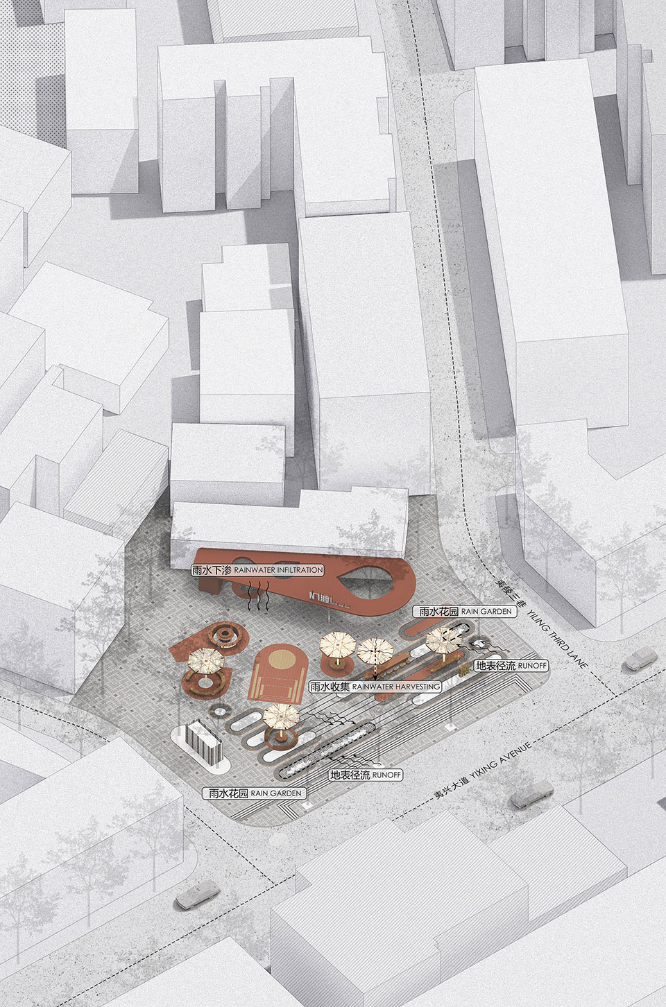 兴安广场丨中国宜昌丨HID翰地景观-87