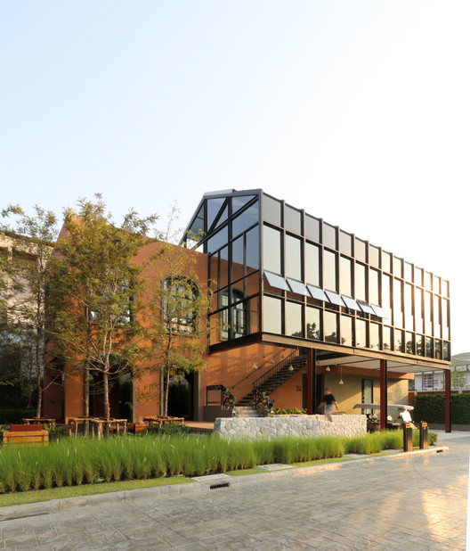 红砖之魅 | 曼谷 Gentry Sukhumvit 俱乐部设计-21