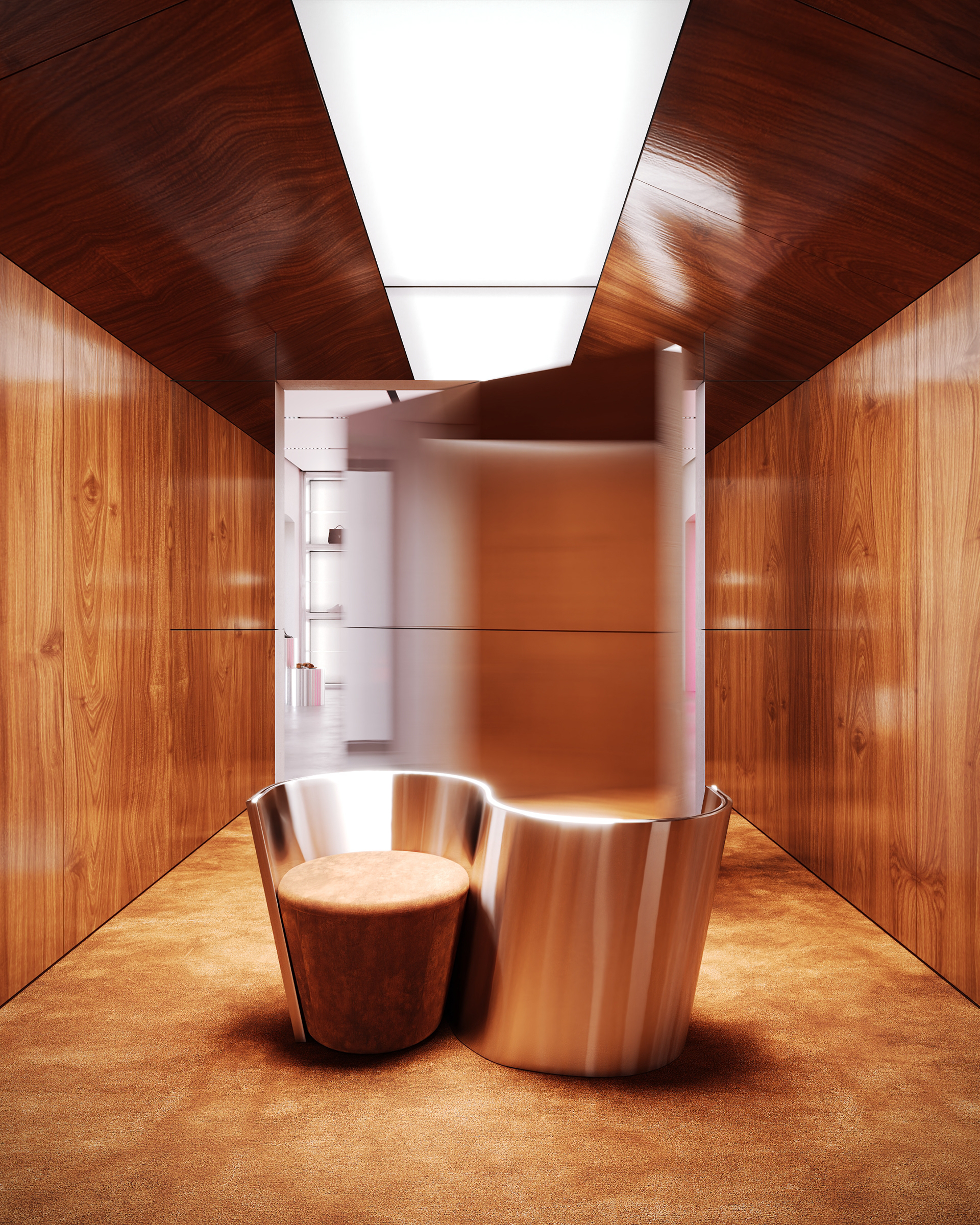 SNEAKERS STORE CONCEPT（运动鞋概念店）丨Cascade Bureau,Lana Simonian-14