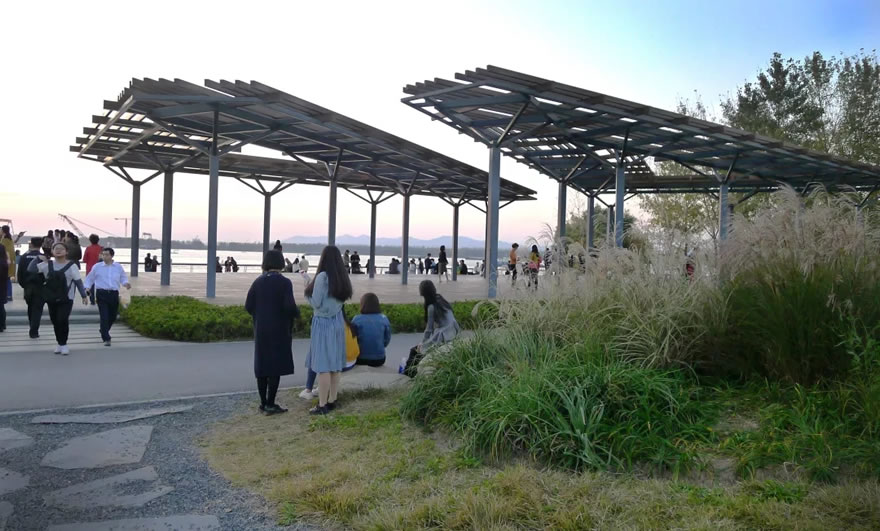 新加坡·南京生态科技岛滨江风光带(大江侧)示范区景观设计项目-23