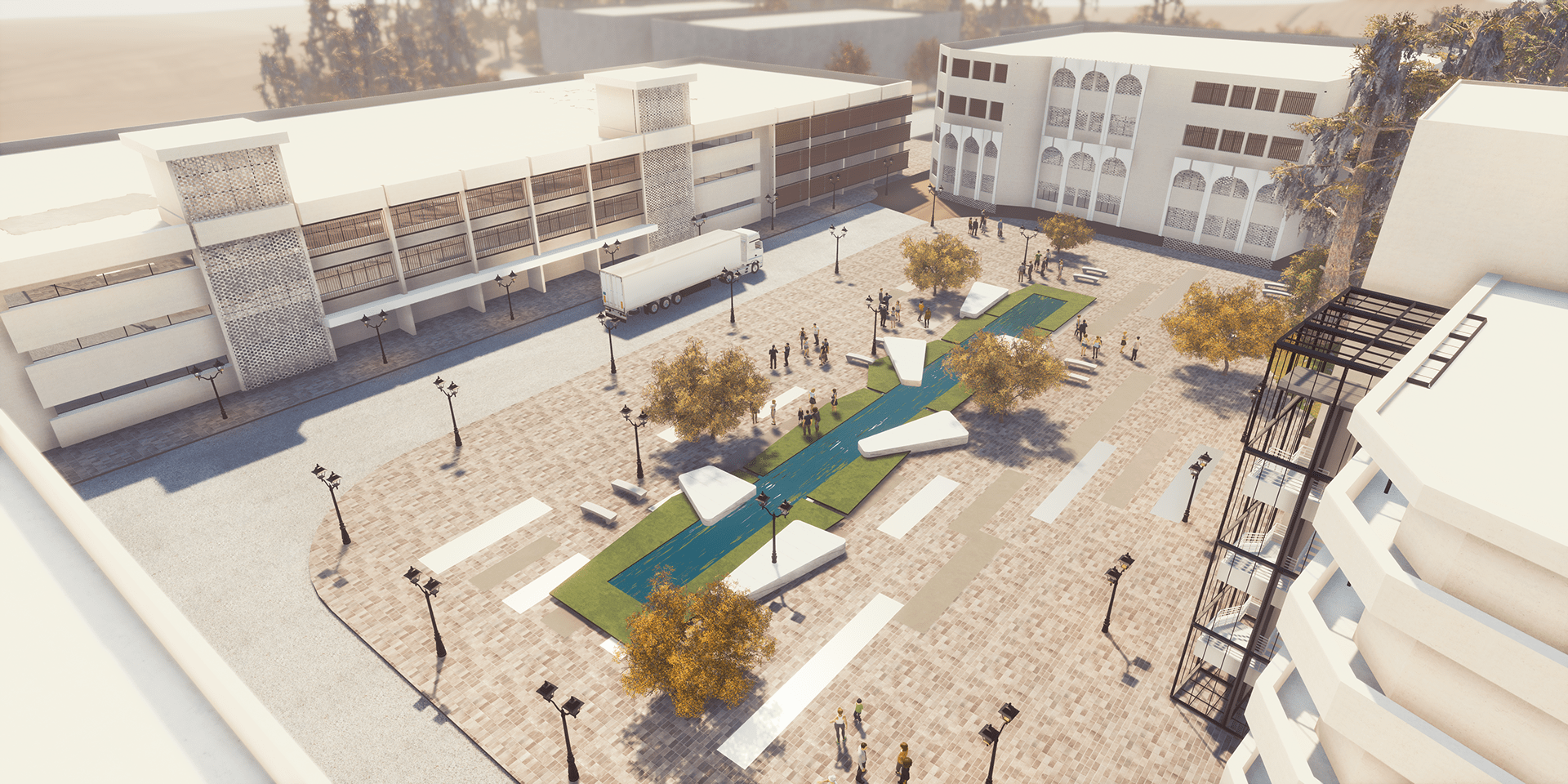 埃及扎加齐克大学园区开发设计丨MU Architects 团队-28