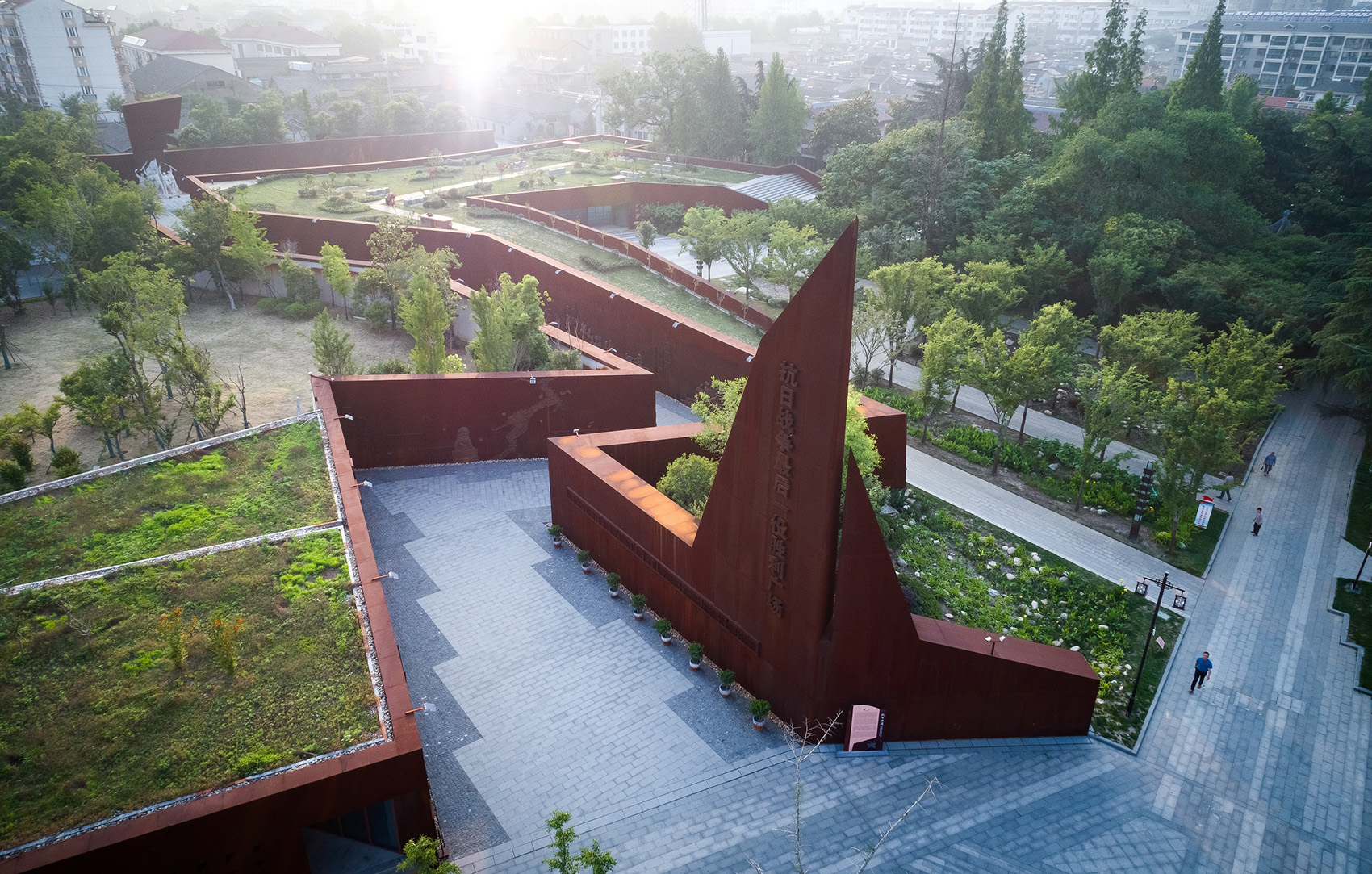 高邮抗日战争最后一役纪念馆及胜利广场丨同济大学建筑设计研究院-17