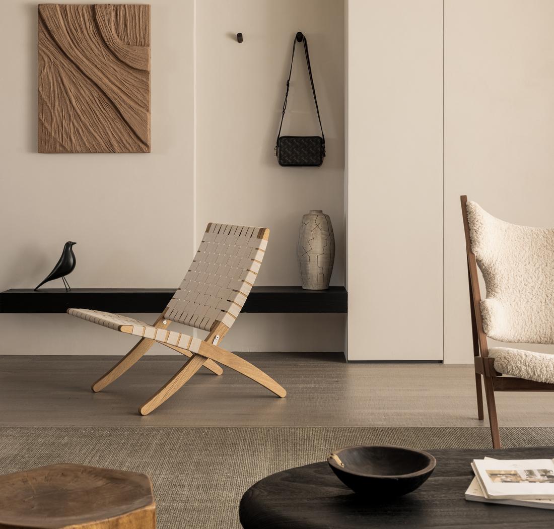 奶油风之低调淡雅丨中国天水丨宜居空间设计,例外软装设计-28