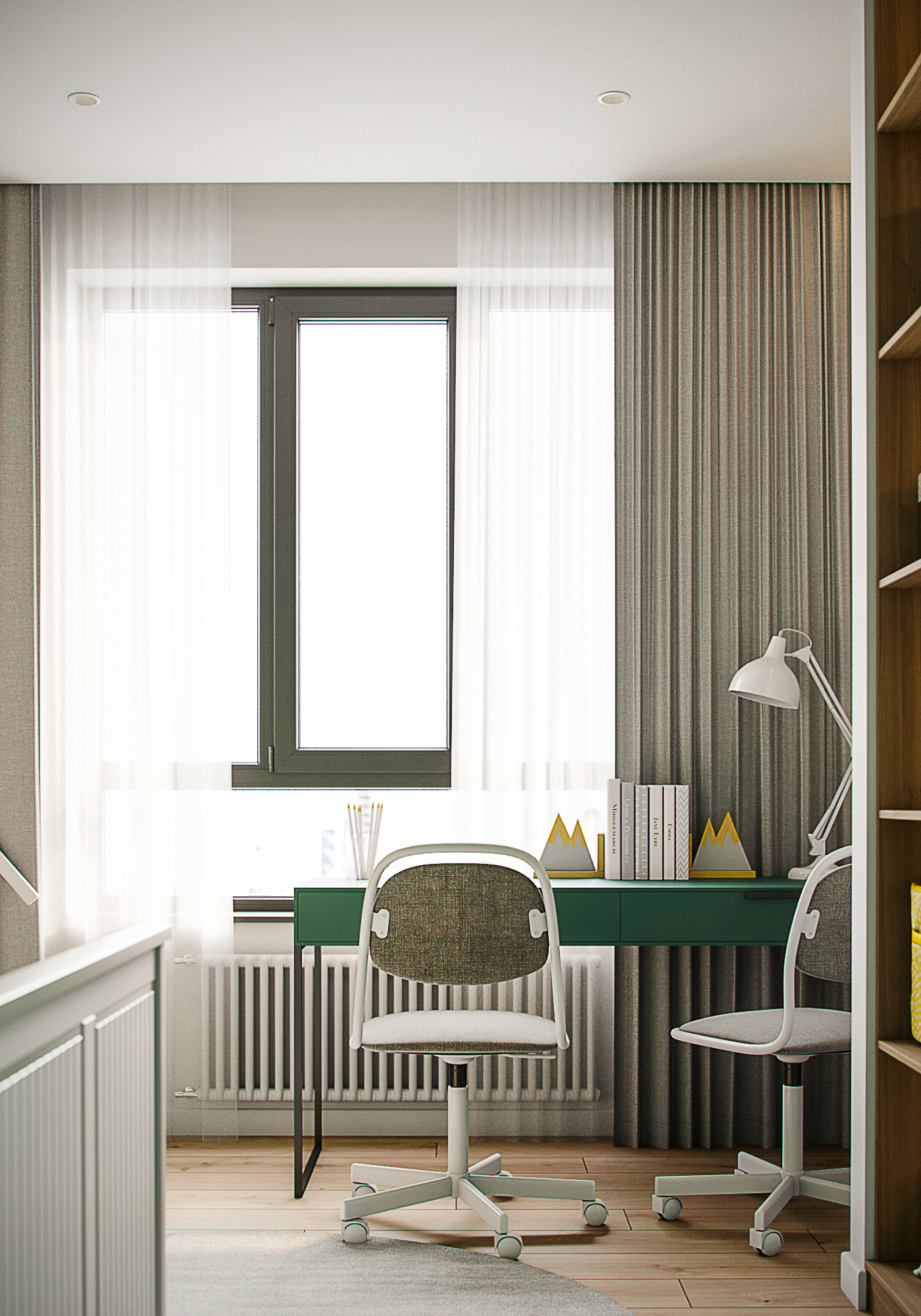 ZHK "Seliger City" 公寓室内设计-43